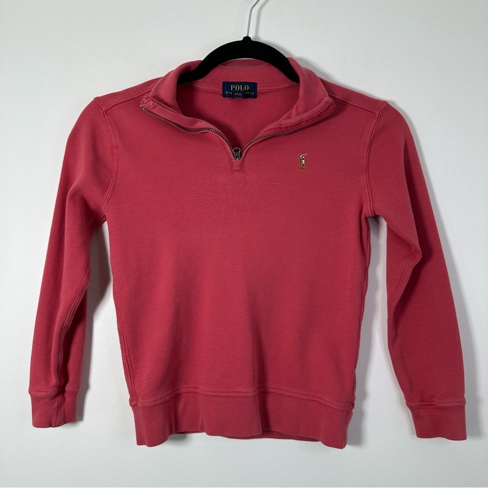 Polo Ralph Lauren Boys Quarterzip Sweater Size 7